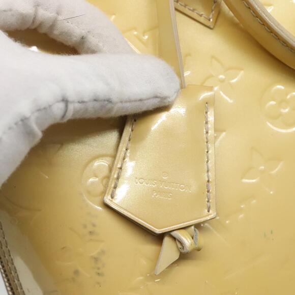 LOUIS VUITTON Monogram Vernis Alma PM Hand Bag Broncorail M91445 - Picture 9 of 16